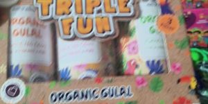 Triple Fun Organic Gulal