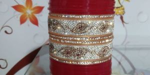 Seep Plastic Party Wear Chuda Set