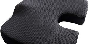 Black Mesh Coccyx Seat Cushion