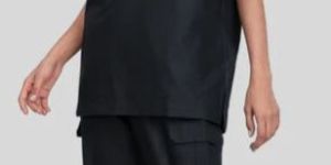Charcoal Black Women Scrub