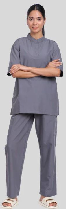 Grey Women Scrub