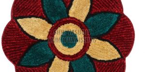 Luxury Hand Tufted Luxurious Flower Mat