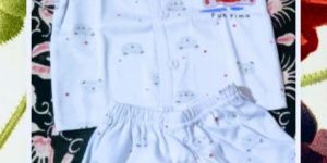 Blue Pigment Baby Dress