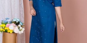 Ladies Royal Blue Kurti