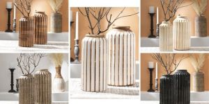 Wooden Vases