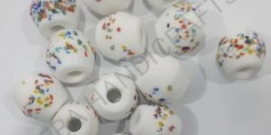 Bajri Oval Shaped Glass Beads