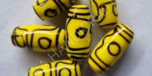 Big Hole Chevron Beads