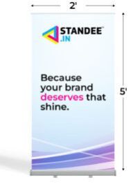 2x5 Roll up Standee