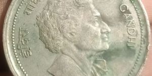 5rs Indira Gandhi Coin