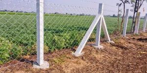 RCC Pole Fencing Installation Service