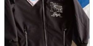 Mens Black Sports Jackets