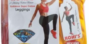 Ladies Cotton Plain Leggings
