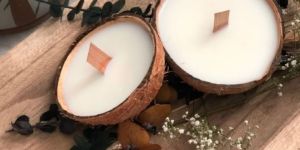 Coconut Shell Candles