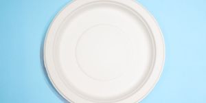 6'' Round Plate No Compartments
