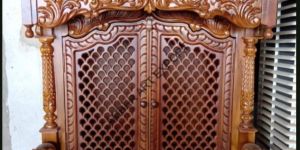 Wooden Temple Doors