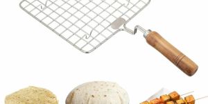 Stainless Steel Papad Roast Grill