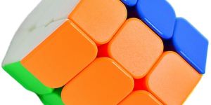 3x3 Stickerless Barrel Speed Cube