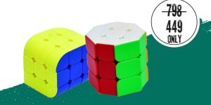 Barrel Speed Cube And Penrose Cube Combo