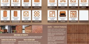 Terracotta Clay Jali