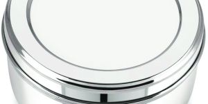 6 Inch Stainless Steel Puri Storage Box