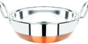 Kitchen Krafts Copper Bottom Kadai