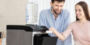 LEONARD USA 2 IN 1 ICEMAKER with WATER DISPENSER