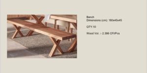 Wooden Bench