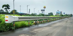 W Beam Highway Crash Barrier