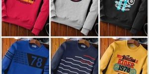 Mens Full Sleeve Printed Sweatshirt