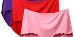 Ladies Multicolor Printed Cotton and Silk Panties