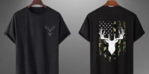 Men Cotton Black Oversized T Shirt