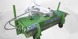 Road Broom with Dust Collector Machine