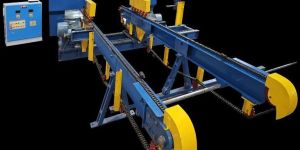 Plywood Double Chain Saw Machine