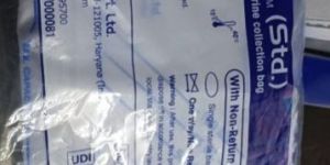 CLOSED-ENDED WEARABLE URINE COLLECTION BAG