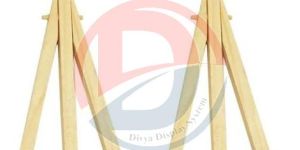 Light Brown Wooden Easel Stand