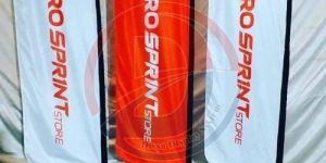 Mild Steel Leaf Flag Pole