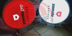 Red & White LED Display Flange