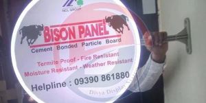 Round LED Sign Board