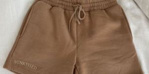 Mens Brown Plain Shorts