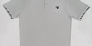 Mens Grey Plain T Shirt