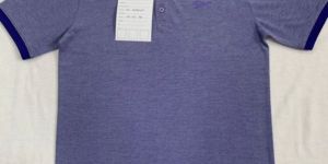 Mens Polo Neck Plain T Shirt