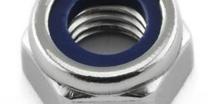 8 Mm Mild Steel Hex Nylock Nut