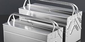 Stainless Steel Cantilever Tools Box Five Compartment