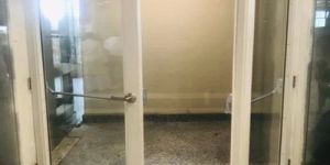 Metal Glass Fire Door