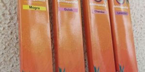 Mogra Gulab Chandan Lavender Ashthagandha Premium Incense Sticks Combo Pack