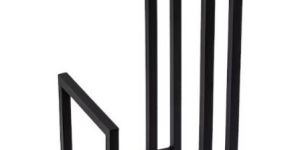 Wooden Iron Square Stool