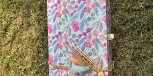 Multi Coloured Fabric Box