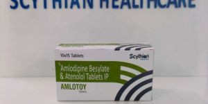 Amlodipine 5mg with Atenolol 50mg Tablet