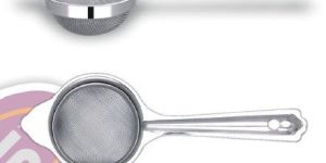 Double Jali Stainless Steel Tea Strainer