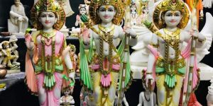 Radha Krishna G Marble Murti